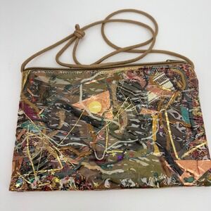 Northern Brights Boho Vintage Confetti Rare Find‎ Clutch One of A Kind